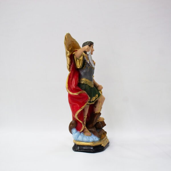 Imagem de São Miguel Arcanjo em Gesso -30cm - Image 3