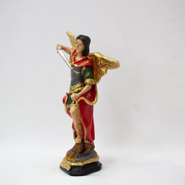 Imagem de São Miguel Arcanjo em Gesso -30cm - Image 2