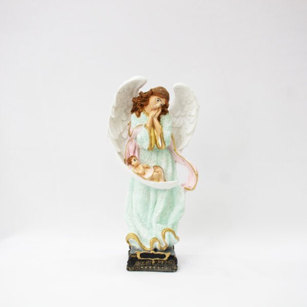 Imagem do Anjo da Guarda em Gesso -30cm