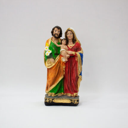Imagem da Sagrada Família em Gesso de 20cm