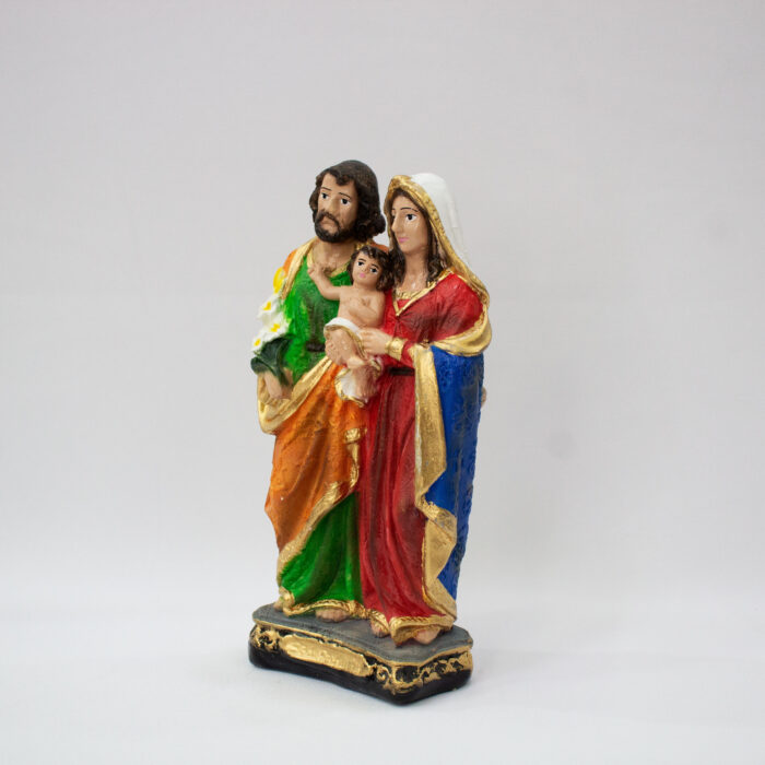 Imagem da Sagrada Família em Gesso de 20cm - Imagem 2