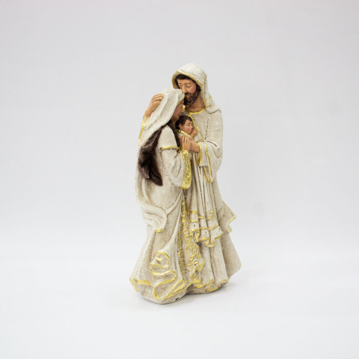 Imagem da Sagrada Família em Gesso de 20cm - Imagem 3