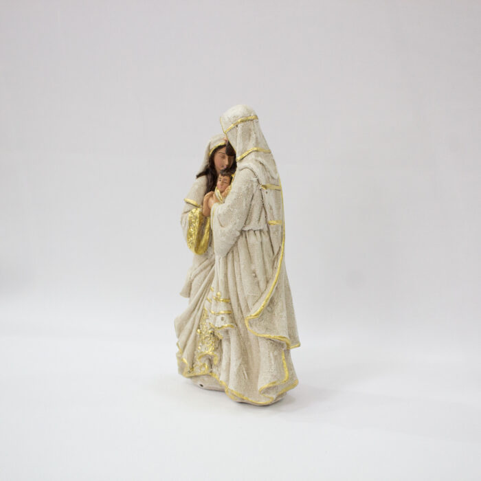 Imagem da Sagrada Família em Gesso de 20cm - Imagem 2