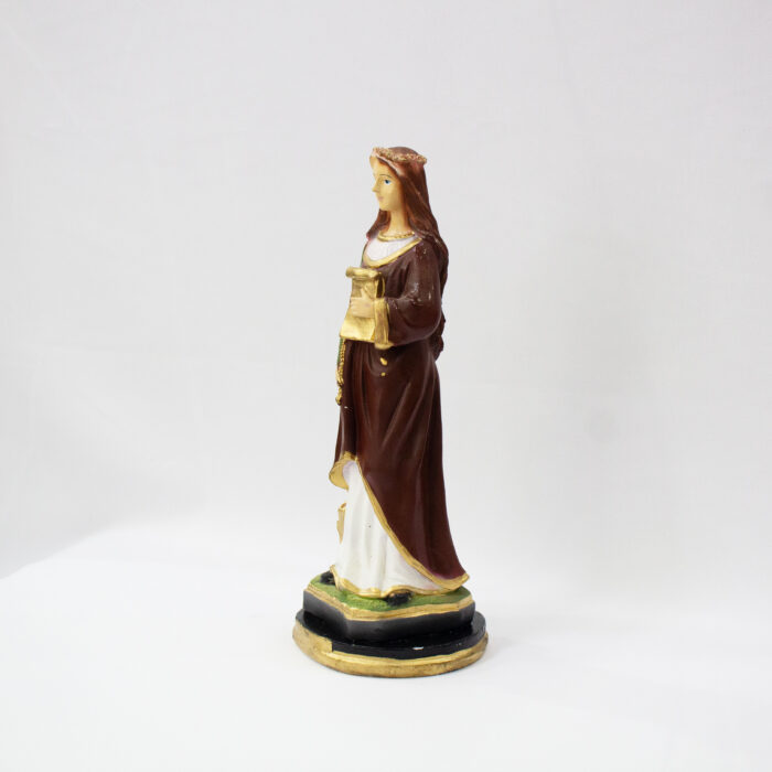 Imagem de Santa Cecilia Gesso de 30cm - Imagem 4