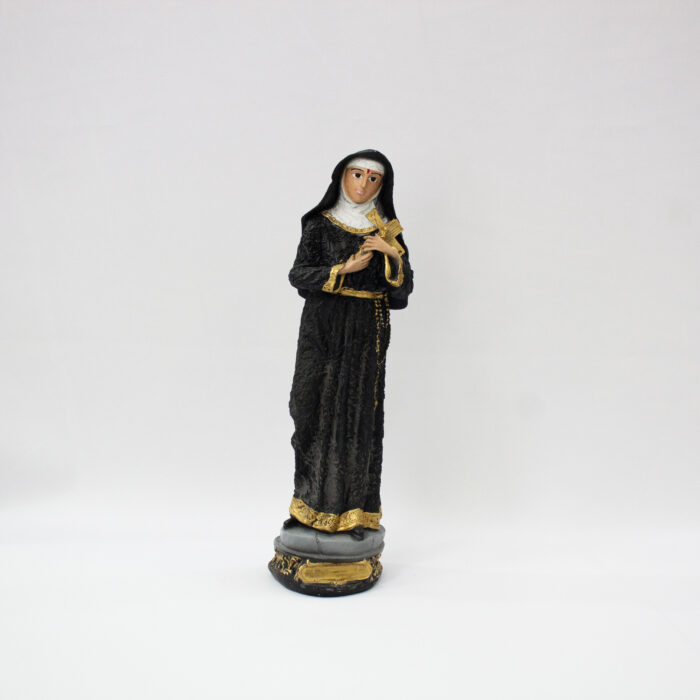 Imagem de Santa Rita de Cassia Gesso de 30cm - Imagem 1