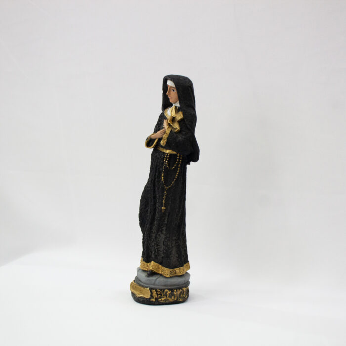 Imagem de Santa Rita de Cassia Gesso de 30cm - Imagem 3