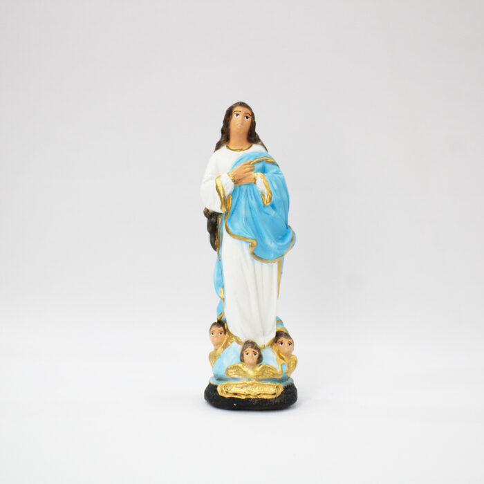 Imagem de Nossa Senhora Imaculada Conceição em Gesso de 20cm - Imagem 1