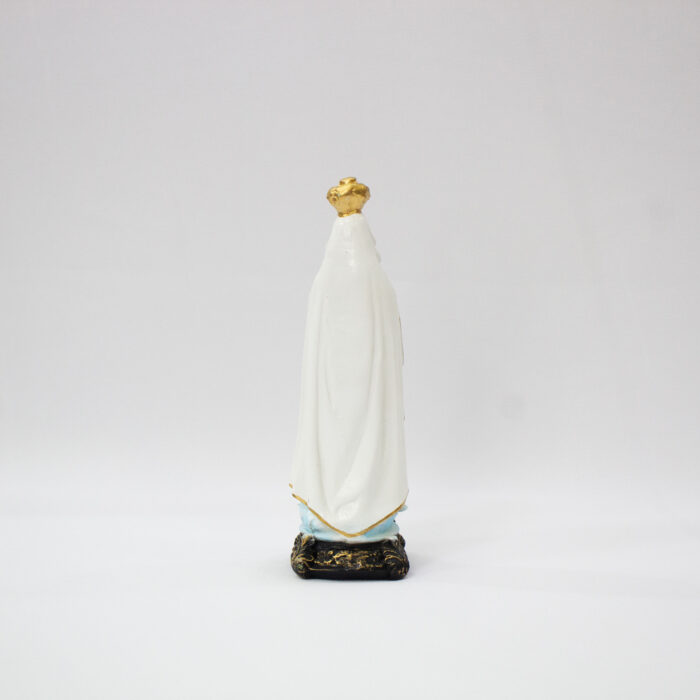 Imagem de Nossa Senhora de Fatima em Gesso de 20cm - Imagem 4
