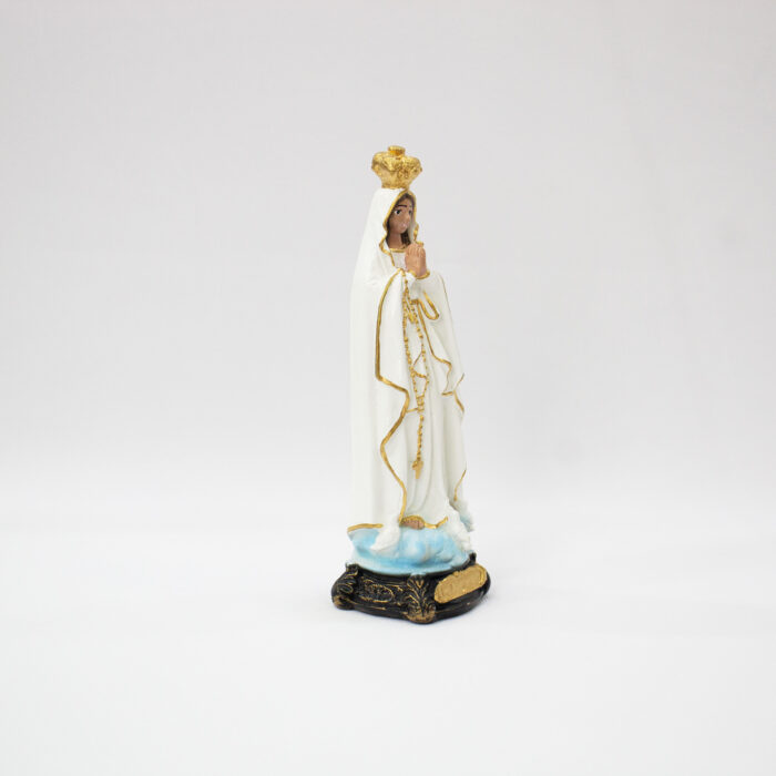 Imagem de Nossa Senhora de Fatima em Gesso de 20cm - Imagem 2