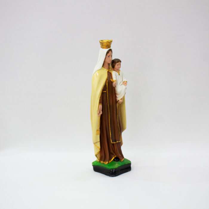 Imagem de Nossa Senhora do Carmo Gesso de 30cm - Imagem 3