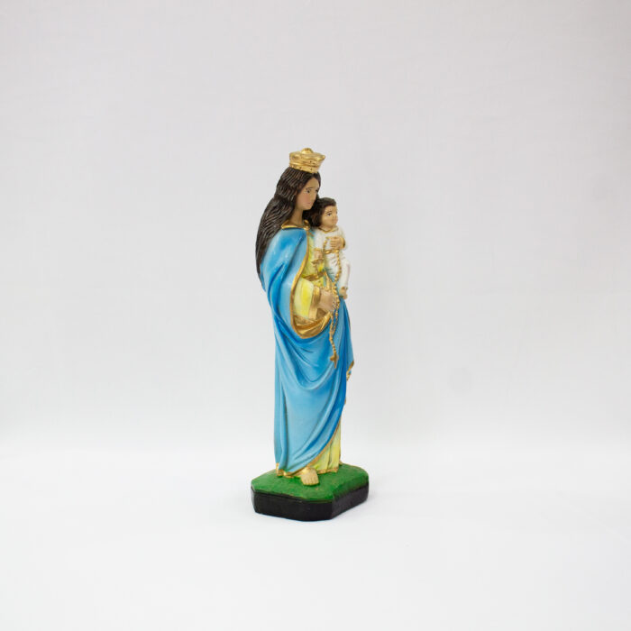Imagem de Nossa Senhora do Rosário em Gesso de 30cm - Imagem 4