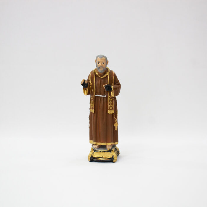 Imagem de São Padre Pio em Gesso de 20cm - Imagem 1