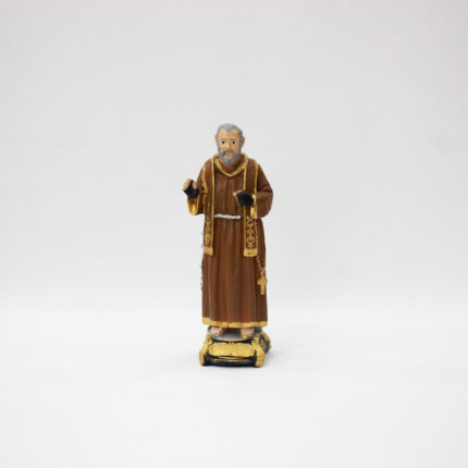 Imagem de São Padre Pio em Gesso de 20cm