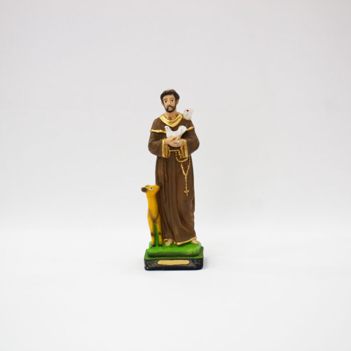 Imagem de São Francisco de Assis em Gesso de 20cm - Imagem 1
