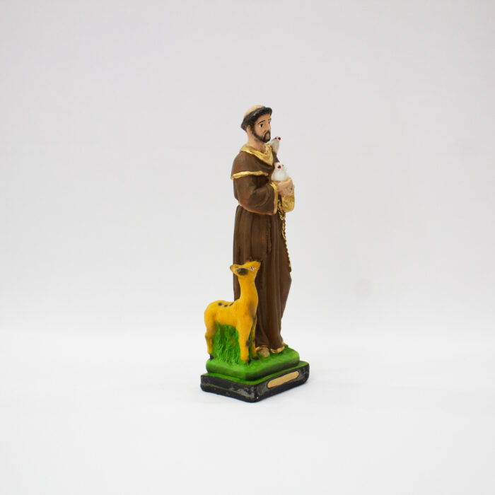 Imagem de São Francisco de Assis em Gesso de 20cm - Imagem 2