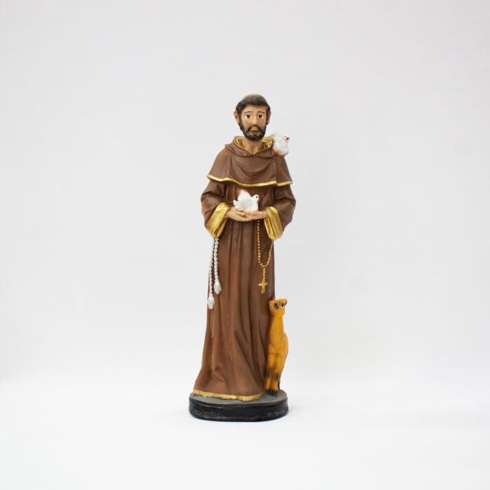 Imagem de São Francisco em Gesso de 30cm - Imagem 1