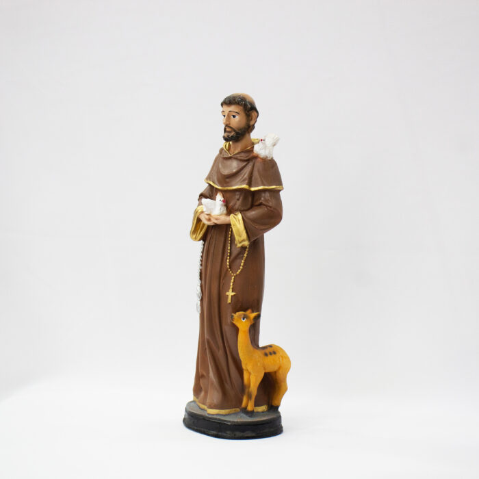 Imagem de São Francisco em Gesso de 30cm - Imagem 4