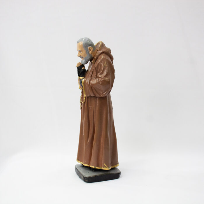 Imagem de São Padre Pio em Gesso de 30cm - Imagem 4