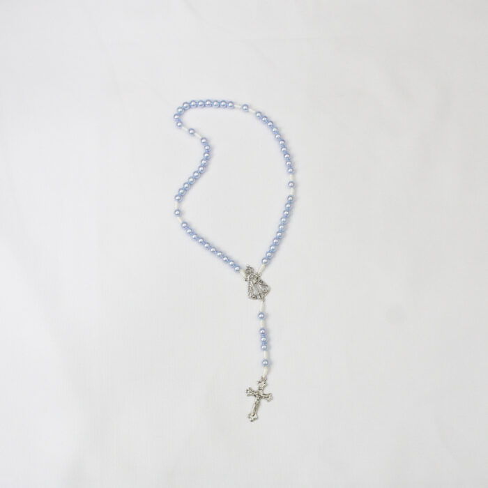 Terço do Anjo da Guarda Azul claro - Imagem 1