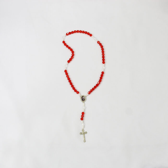 Terço de São Sebastião vermelho - Imagem 1