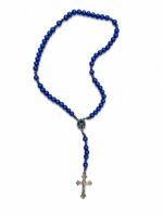 Terço São Carlo Acustis Azul