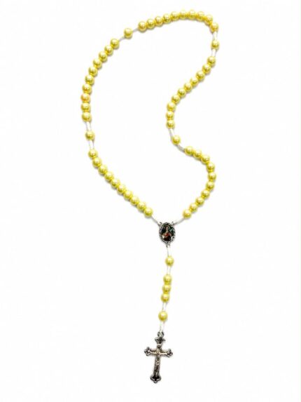 Terço de Santa Terezinha Amarelo