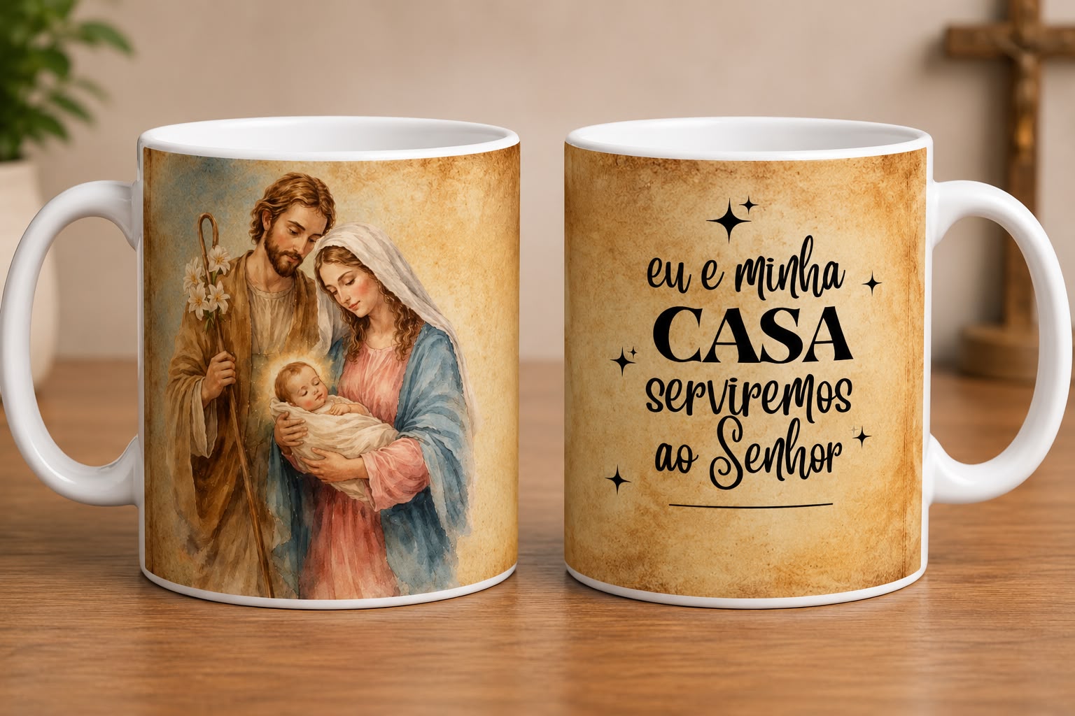 WhatsApp Image 2026-06-30 at 09.22.05 Caneca Sagrada Família - Imagem 1