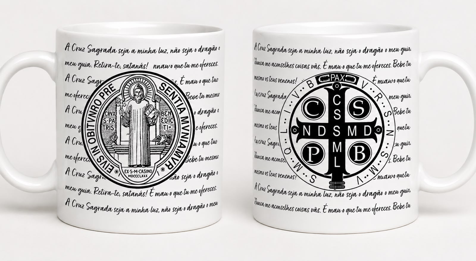 WhatsApp Image 2026-06-30 at 09.22.08 Caneca de São Bento - Imagem 1